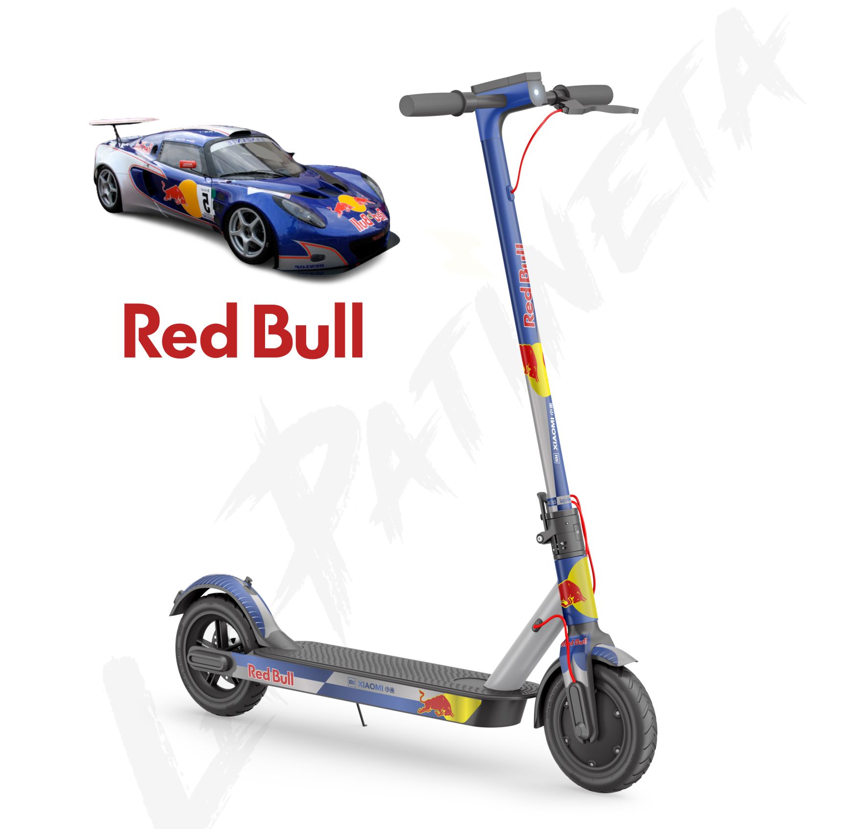 Vinilo Red Bull Race Car - ⚡ La Patineta ⚡